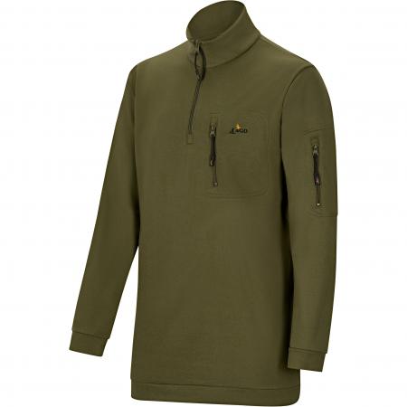  Halfzip Sweatshirt Eivinn Herren (Oliv)