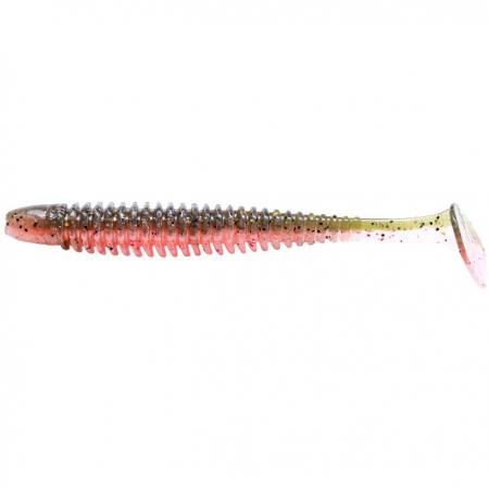  Wobble Shad (Green Pumpkin Blossom UV)