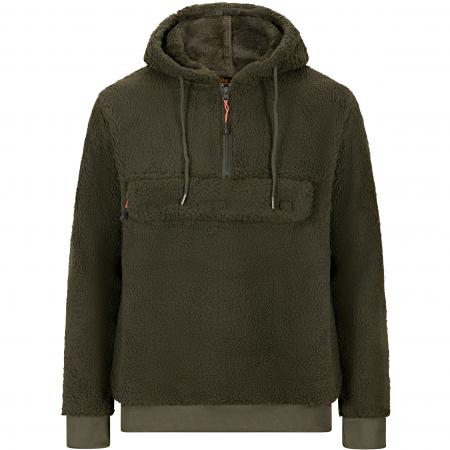 Faserpelz-Hoodie Skorgeura Herren (Oliv)