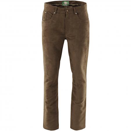  Hose lang Herren (Mittelbraun)