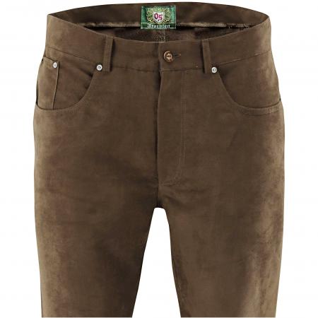  Hose lang Herren (Mittelbraun)