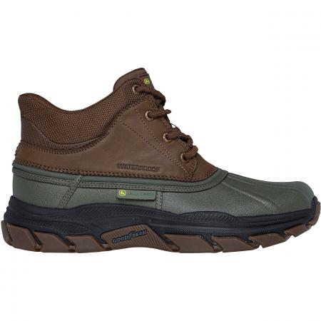  Slip-ins John Deere Waterproof Relaxed Fit: Respected - Swamper Herren (Olive/Brown)