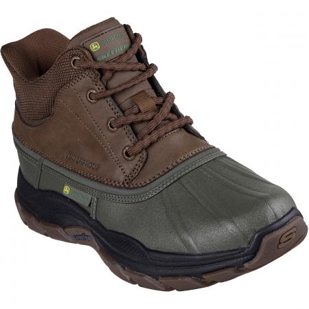  Slip-ins John Deere Waterproof Relaxed Fit: Respected - Swamper Herren (Olive/Brown)