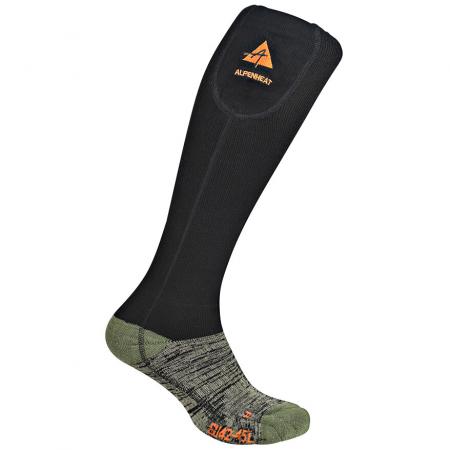 Heizsocken Fire-Socks Unisex (Schwarz/Oliv/Grau)