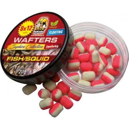 Bi-Color Floating Wafters Saphire Collection (Fish-Squid)