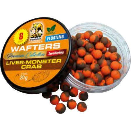 Bi-Color Floating Wafters Premium Collection (Liver-Monster Crab)