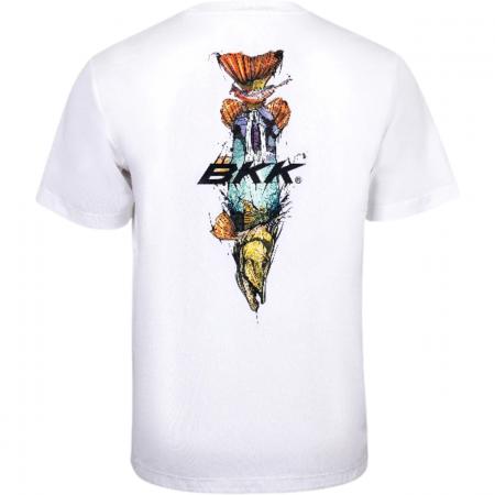 Short Sleeve Casual Shirt, Brand Values Pike (White)