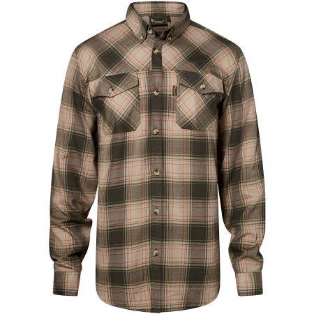  Finnveden Forest Flannel Shirt Herren (Olive/D.Green)