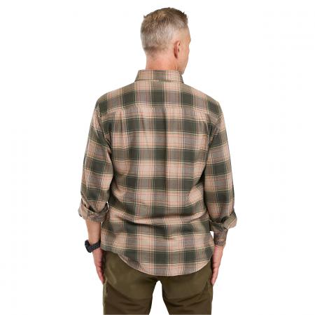 Finnveden Forest Flannel Shirt Herren (Olive/D.Green)