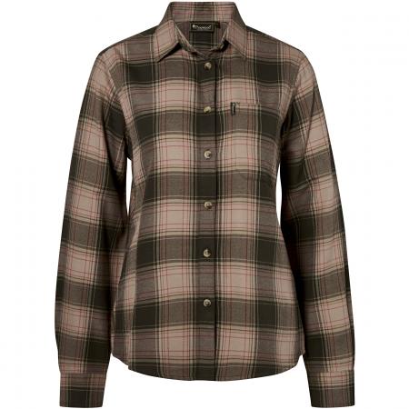 Pinewood Finnveden Forest Flannel Shirt Damen (Olive/D.Green)