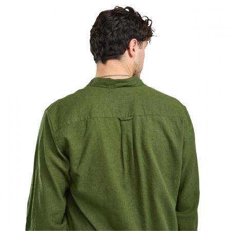  Värnamo InsectSafe Hemp Mix L/S Shirt Herren (Pine Green)