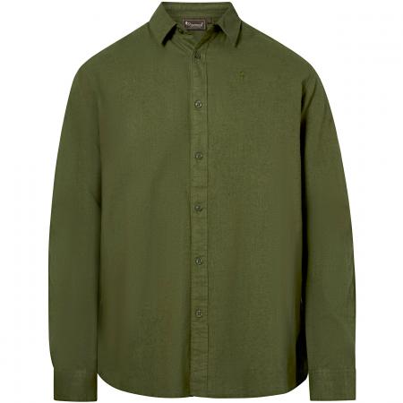  Värnamo InsectSafe Hemp Mix L/S Shirt Herren (Pine Green)
