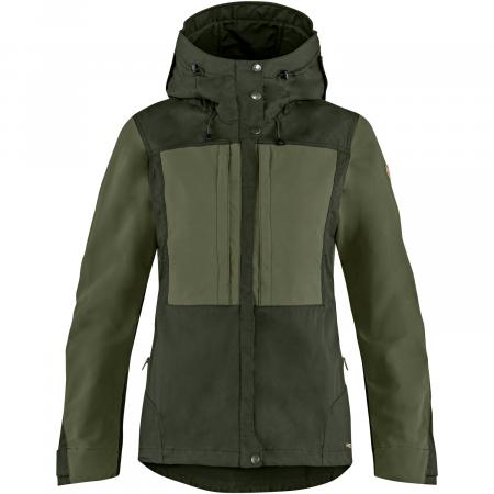 Fjällräven Keb Jacket W Damen (Deep Forest-Laurel Green)