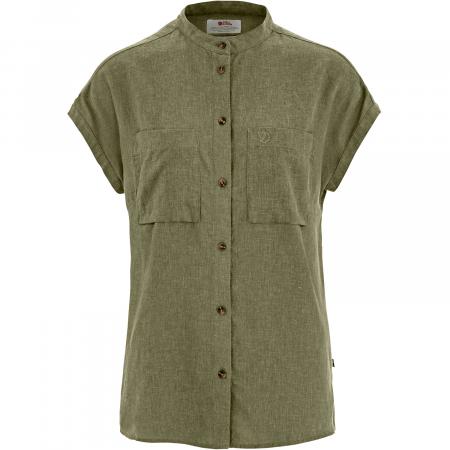 Övik Hemp Shirt SS W Damen (Green)