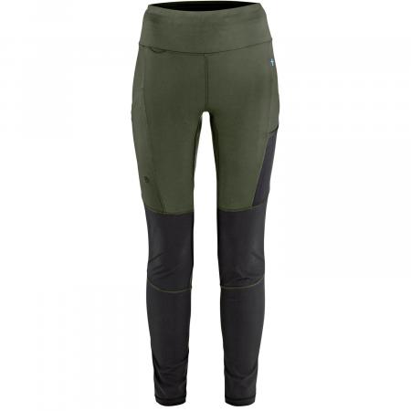 Fjällräven Keb Agile Tights W Damen (Deep Forest-Black)