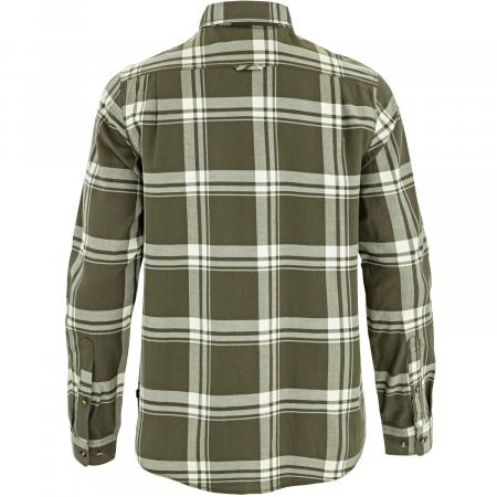  Övik Lite Flannel Shirt M Herren (Laurel Green-Chalk White)