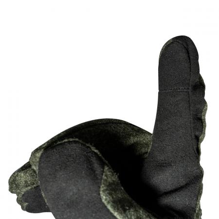 Jagdhandschuhe Zugerberg Unisex (Oliv/Schwarz)