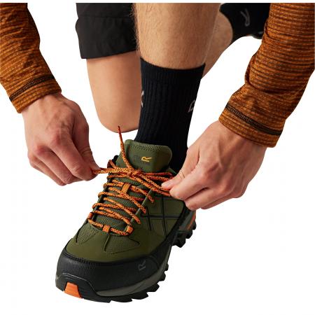 Samaris III Low Wanderschuhe Herren (Cypress Green/Blaze Orange)