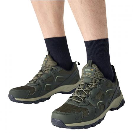  Vendeavour wasserdichte Walkingschuhe Herren (Dark Khaki)