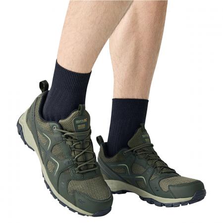  Vendeavour wasserdichte Walkingschuhe Herren (Dark Khaki)