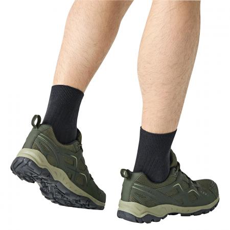  Vendeavour Waterproof Walking Shoes Men (Dark Khaki)