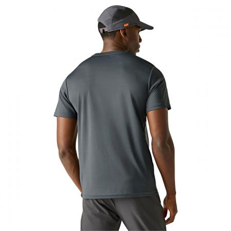  Men's Fingal Slogan T-Shirt Herren (Dark Storm)