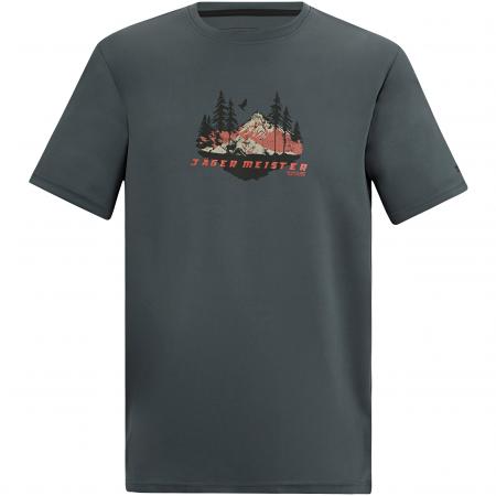  Men's Fingal Slogan T-Shirt Herren (Dark Storm)