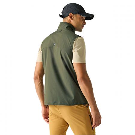  Travel Light Bodywarmer mit Insektenschutz Herren (Dark Khaki)