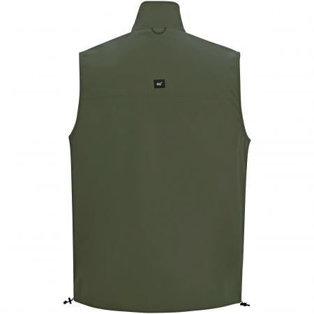  Travel Light Bodywarmer With Insect Protection Men (Dark Khaki)