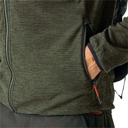  Scaris Strickfleecejacke Herren (Dark Khaki)