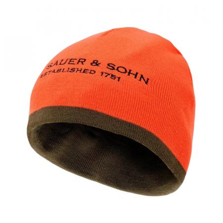  Wendemütze Unisex (Grün/Orange)