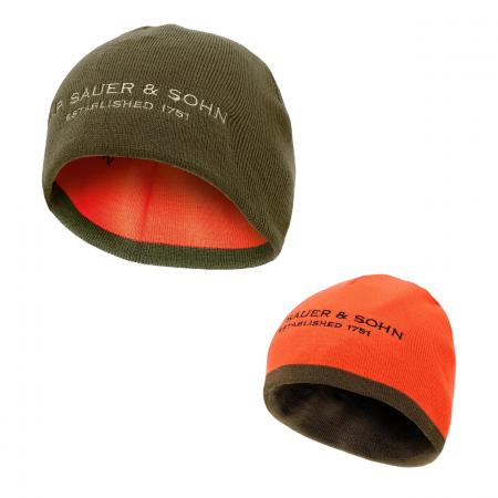 Wendemütze Unisex (Grün/Orange)