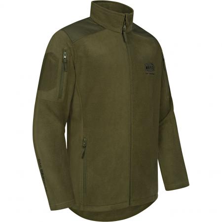  Silent Fleece Jacke Herren (Matt Oliv)