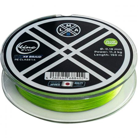 O-Line Evo PE X8 (Fluo Green)