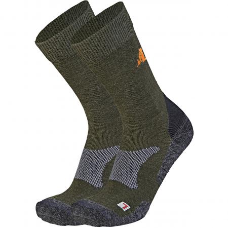 il Lago Prestige 2er-Set: Anti-Zeckensocken Unisex (Oliv)