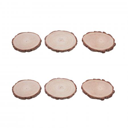  SET Trophäenbrettchen Kiefer Natur