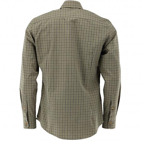  Tupopa Hemd 1/1 Arm Slim Fit Herren (Dunkelgrün)