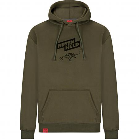 il Lago Prestige Catch & Wear Hoodie "Rutenheld" Herren (Oliv)