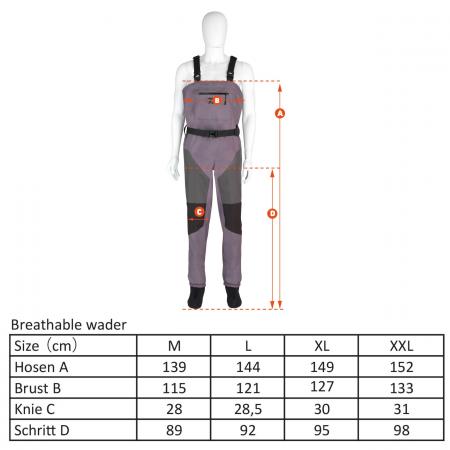 D-Vec Breathable Waders