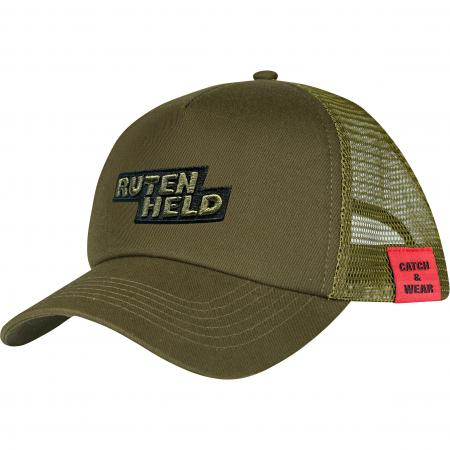 il Lago Prestige Catch & Wear Trucker Cap "Rutenhelden" Unisex (Oliv)