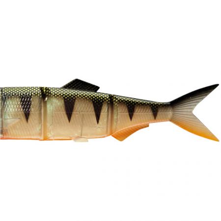  Hybrid Swimbait Ersatzschwänze (lime pearl)