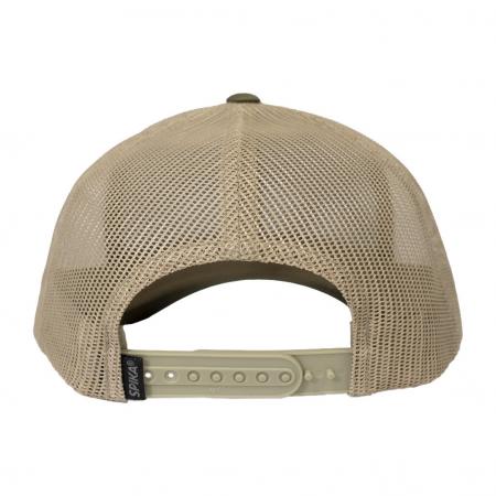  Trucker Cap Unisex (Olive/Tan)