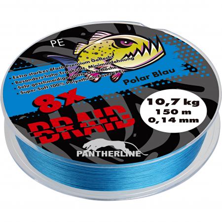  Pantherline Braid 8-fold braided (polar blue)