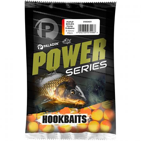  Power Series Pop Up Boilies (Honey Strawberry)