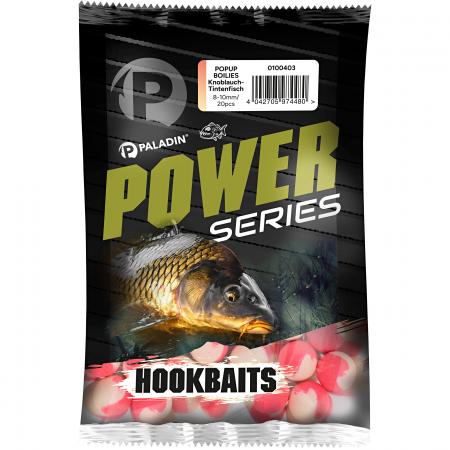  Power Series Pop Up Boilies (Garlic Squid)