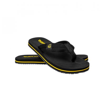  Flip-Flops Slippers (Black/Yellow)