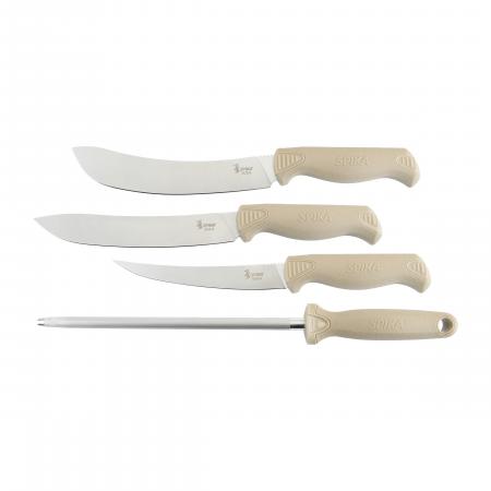 Spika Fieldcraft Cervitaur 4-teilige Messerrolle (Sandstorm)