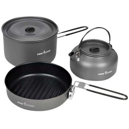  Cookware 3 Piece Cook Set