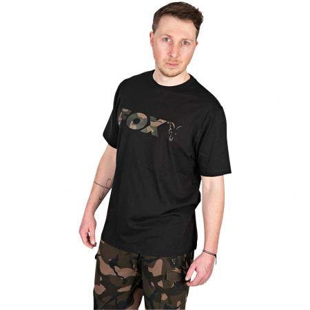  Logo T-Shirt Herren (Black Camo)