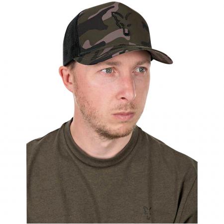 Trucker Cap (Black Camo)